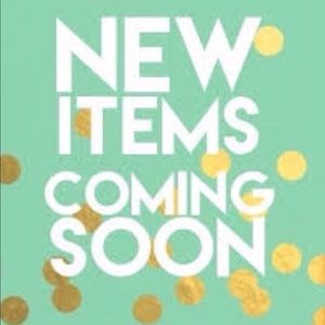 New men’s items coming soon!
